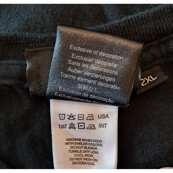 Harley-Davidson T-Shirt Mens 2XL 105th Anniversary Black 2008 100% Cotton Made I - Picture 7 of 7